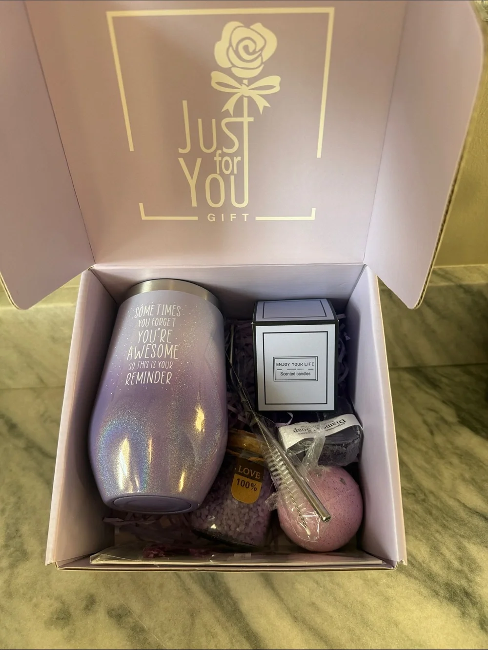 Lavender Women's Bath & Body Gift Box